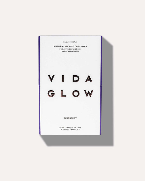 Natural Marine Collagen Sachets - Blueberry-Vida-Glow-China