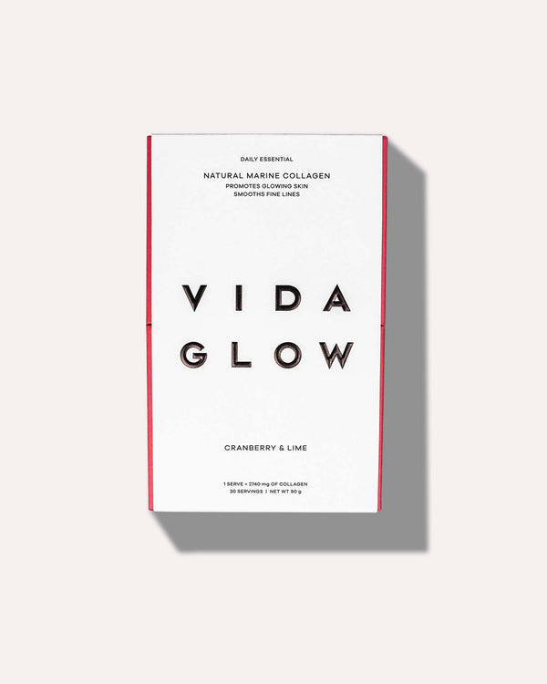 Natural Marine Collagen Sachets - Cranberry & Lime-Vida-Glow-China